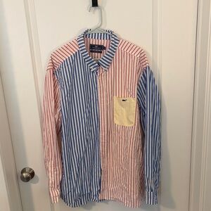 Striped Multicolor Vineyard Vines Men's Shirt